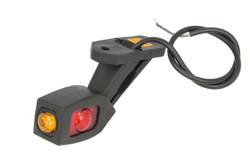 SM-UN101R Clarifying light TRUCKLIGHT - Outline marker lights R, orange / red / white, LED, height 87mm; width 35.5mm; depth 163mm, surface, hose length 500, on short arm, 12 / 24V (for horizontal surfaces)