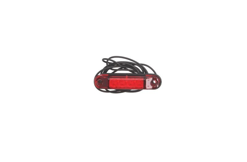 SM-UN109 TRUCKLIGHT Clarifying Light - Outline marker lights L / R, red, LED, height 20mm; width 79mm; depth 11mm, surface, hose length 500, 12 / 24V