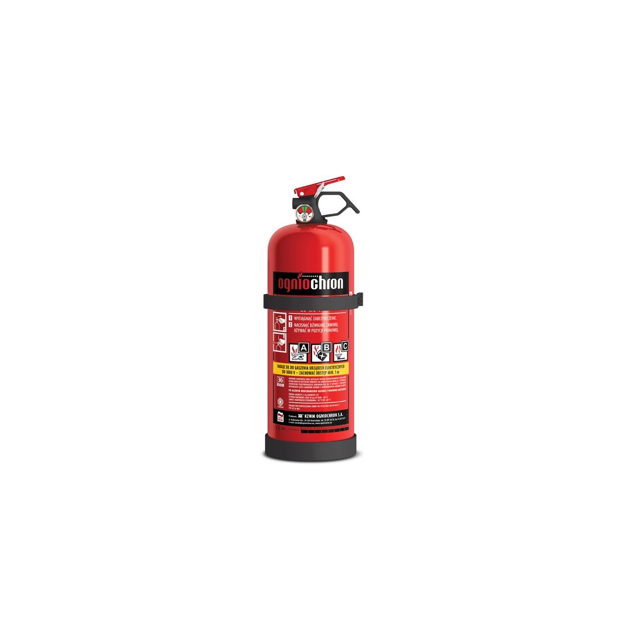CAR EXTINGUISHER WITH POWDER  2 KG-OGNIOCHRONE