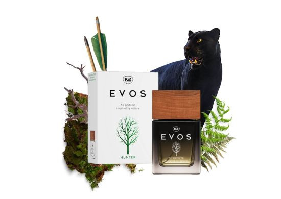 Car air freshener K2 EVOS HUNTER CAR PERFUME 50ml - V056
