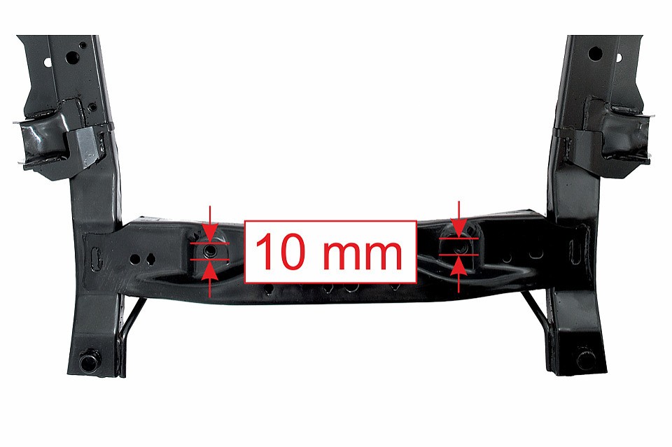 FRONT SUPPORT FRAME compatible DACIA LOGAN II 12- SANDERO II 12- ZRZ-RE-005
