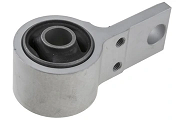 TRAPEZE SUPPORT, RUBBER AND METAL compatible FORD FIESTA 01-08, FUSION 02-12 /FRONT, LOW/ - ZTP-FR-021A