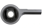 TRAPEZE SUPPORT, RUBBER AND METAL compatible FORD FIESTA 01-08, FUSION 02-12 /FRONT, LOW/ - ZTP-FR-021A