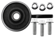 TRAPEZE SUPPORT metal, rubber compatible OPEL COMBO 01-11, CORSA C 00-09, MERIVA A 03-10, TIGRA 03-10 - ZTP-PL-008A