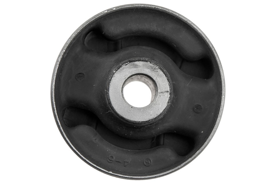 Trapezoid support (rubber, metal) compatible MITS.CARISMA 95-,SPACE STAR 98-,COLT/LANCER 96-04 /REAR LATERAL/- ZTT-MS-000D