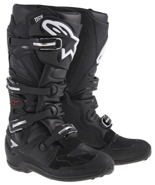 Leather boots cross/enduro TECH 7 ALPINESTARS MX colour black, size 11