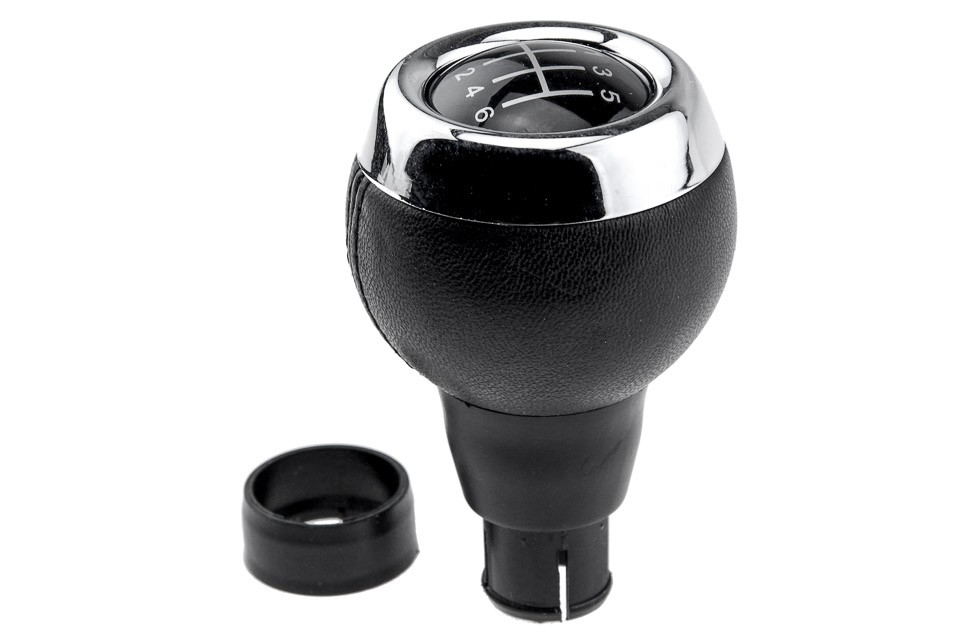 Gear Shift Knob  compatible Mini Clubman, Cooper, Cooper D, Cooper S, One, Roadster, Countryman, 6 Speed Version R123456, NTY GZB-BM-003 (GZB-BM-003)